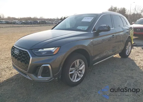 2022 Audi Q5 Premium 45 Tfsi S Line Quattro S Tronic из США, поврежденный, VIN WA1GAAFY0N2140330